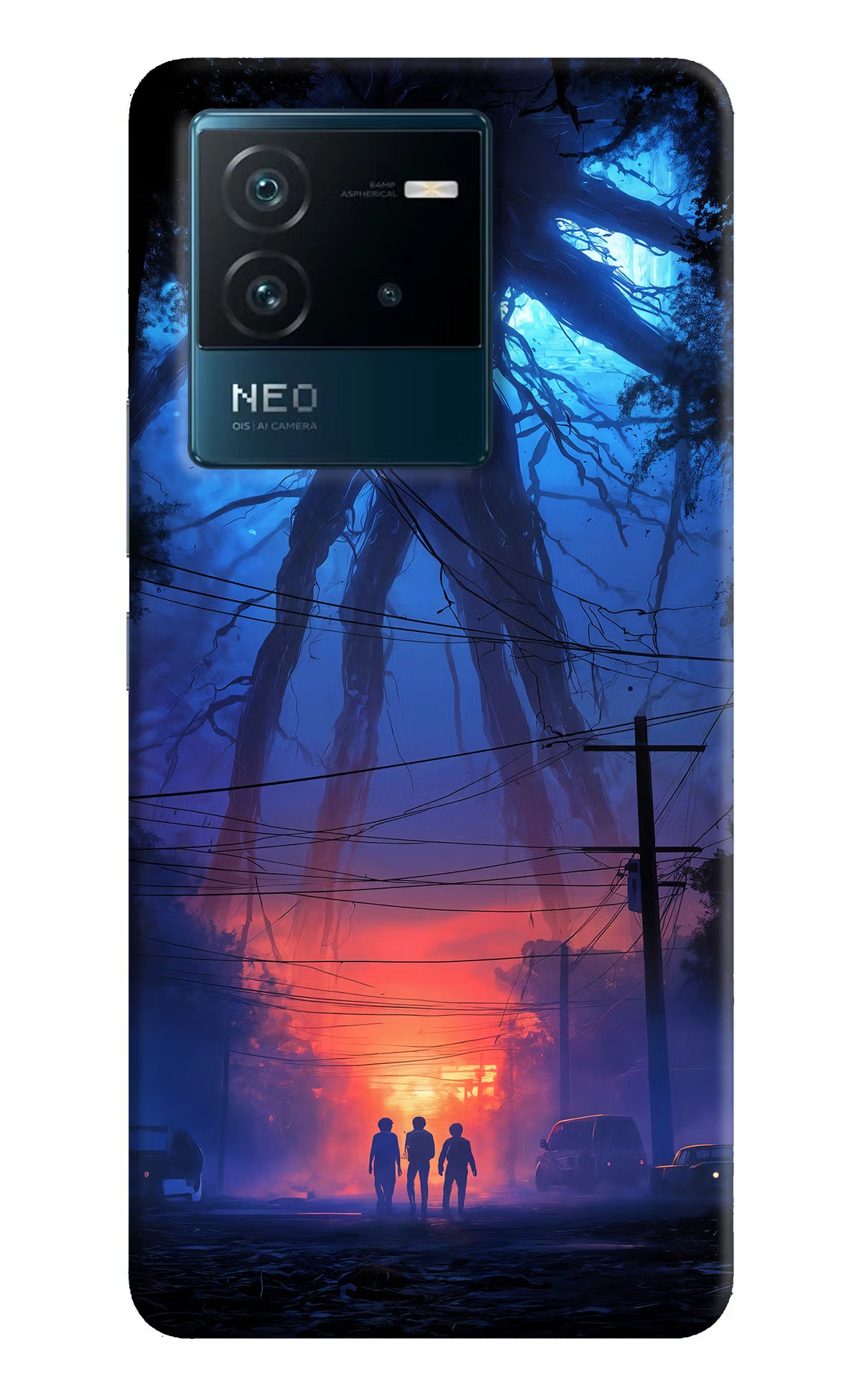Ordinary Things Shadow IQOO Neo 6 5G Hard Case Back Cover by Casekaro