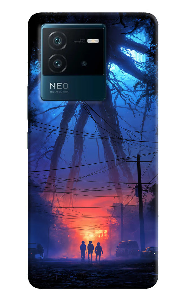 Ordinary Things Shadow IQOO Neo 6 5G Hard Case Back Cover by Casekaro