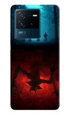 Ordinary Things Downside Up IQOO Neo 6 5G Hard Case Back Cover by Casekaro