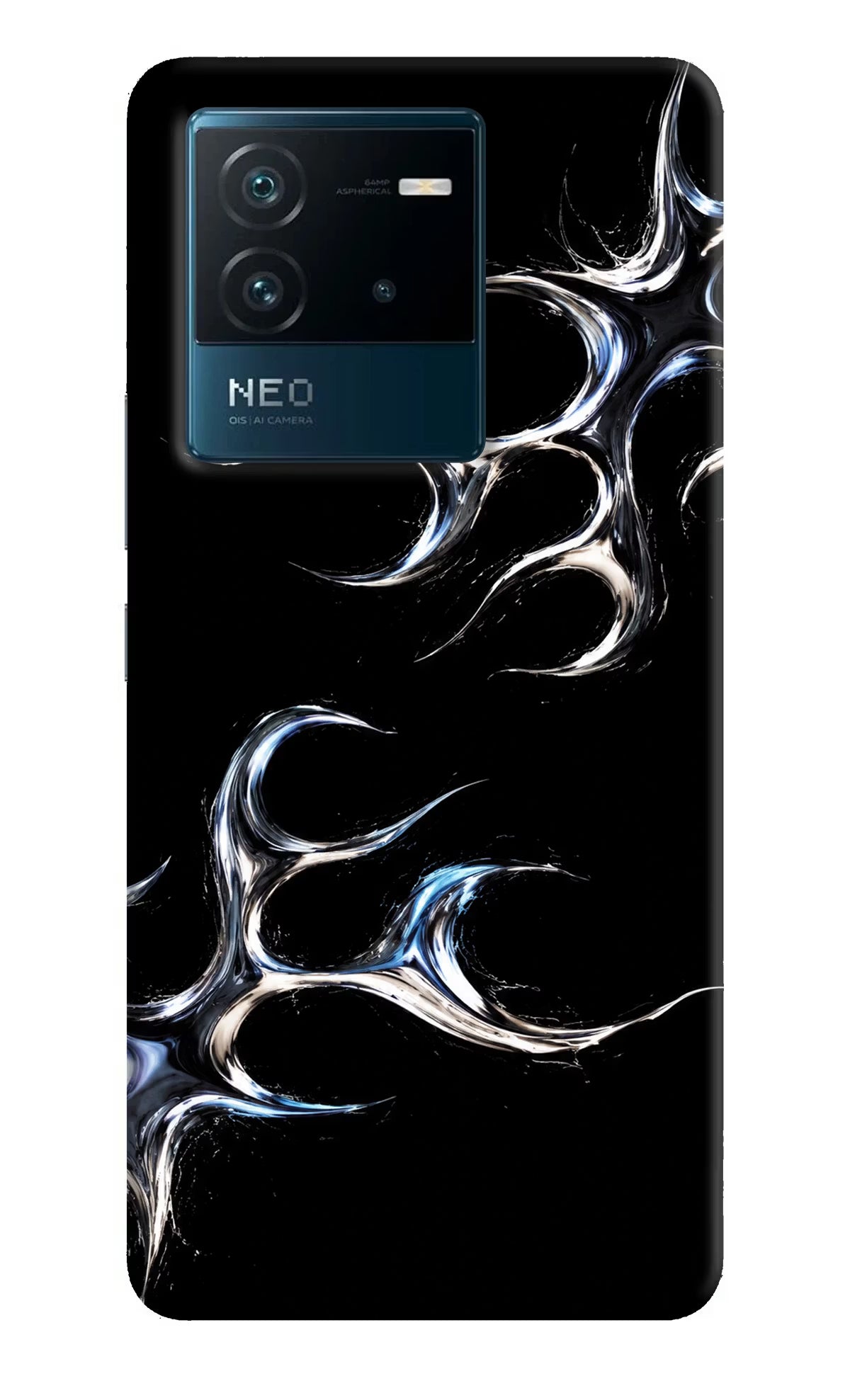 Chrome Tribal IQOO Neo 6 5G Hard Case Back Cover by Casekaro