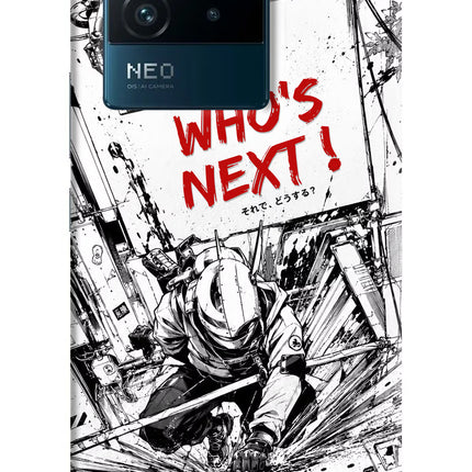 Who's Next IQOO Neo 6 5G Hard Case Back Cover by Casekaro