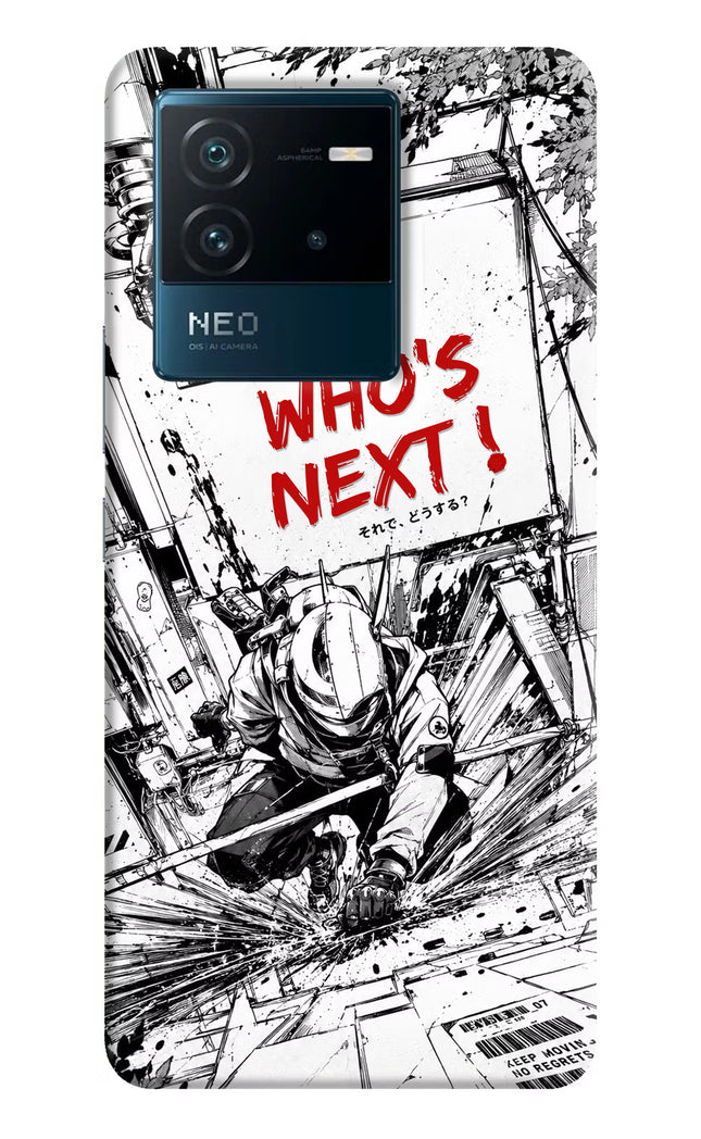 Who's Next IQOO Neo 6 5G Hard Case Back Cover by Casekaro