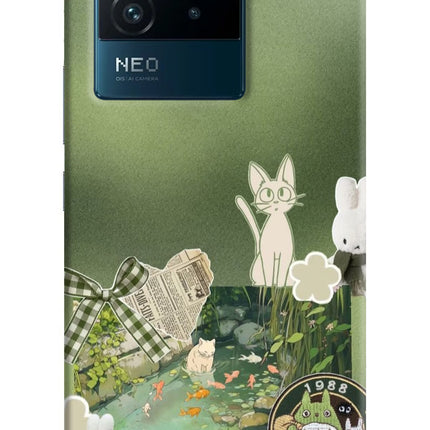 Aesthetic anime IQOO Neo 6 5G Hard Case Back Cover by Casekaro