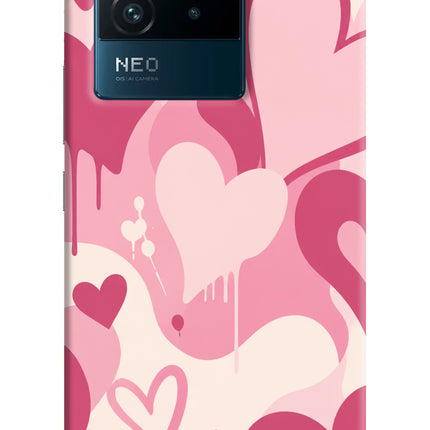 Hearty case IQOO Neo 6 5G Hard Case Back Cover by Casekaro