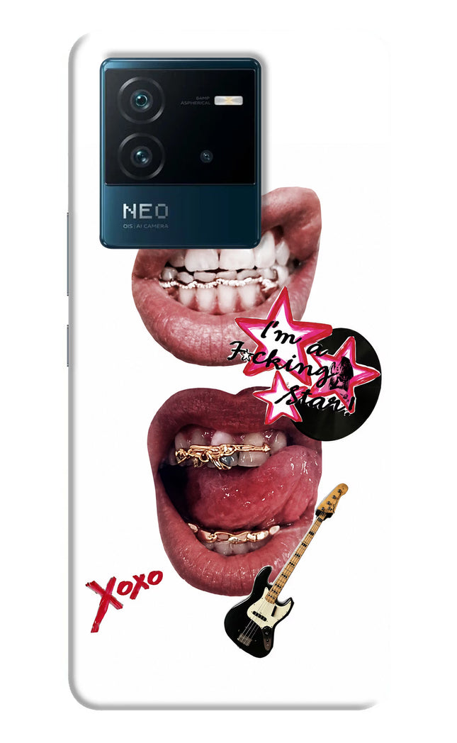 Rockstar IQOO Neo 6 5G Hard Case Back Cover by Casekaro