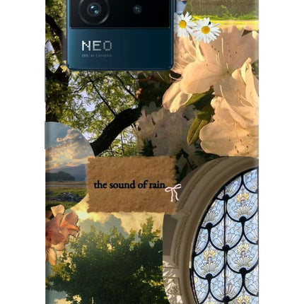 Rain IQOO Neo 6 5G Hard Case Back Cover by Casekaro