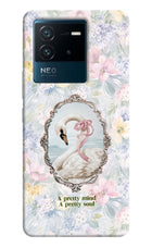 Pretty Mind Pretty Soul IQOO Neo 6 5G Hard Case Back Cover by Casekaro