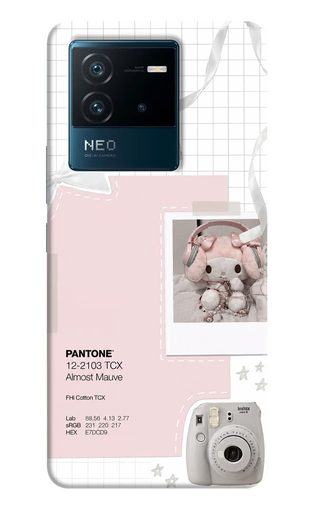 Pantone Asthetic IQOO Neo 6 5G Hard Case Back Cover by Casekaro