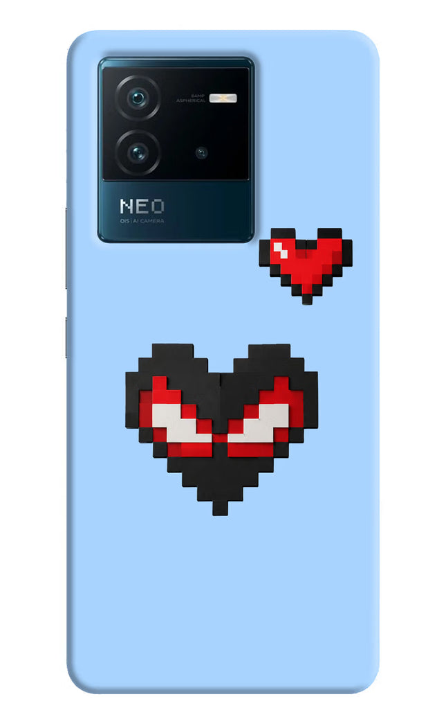 Peter Heart IQOO Neo 6 5G Hard Case Back Cover by Casekaro