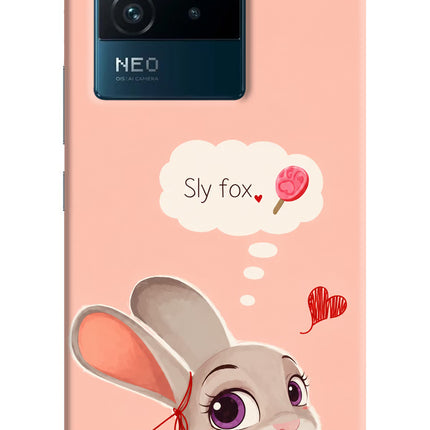 Judy Charm IQOO Neo 6 5G Hard Case Back Cover by Casekaro