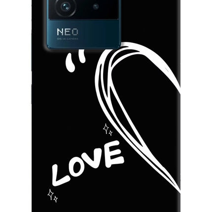 Love Line IQOO Neo 6 5G Hard Case Back Cover by Casekaro