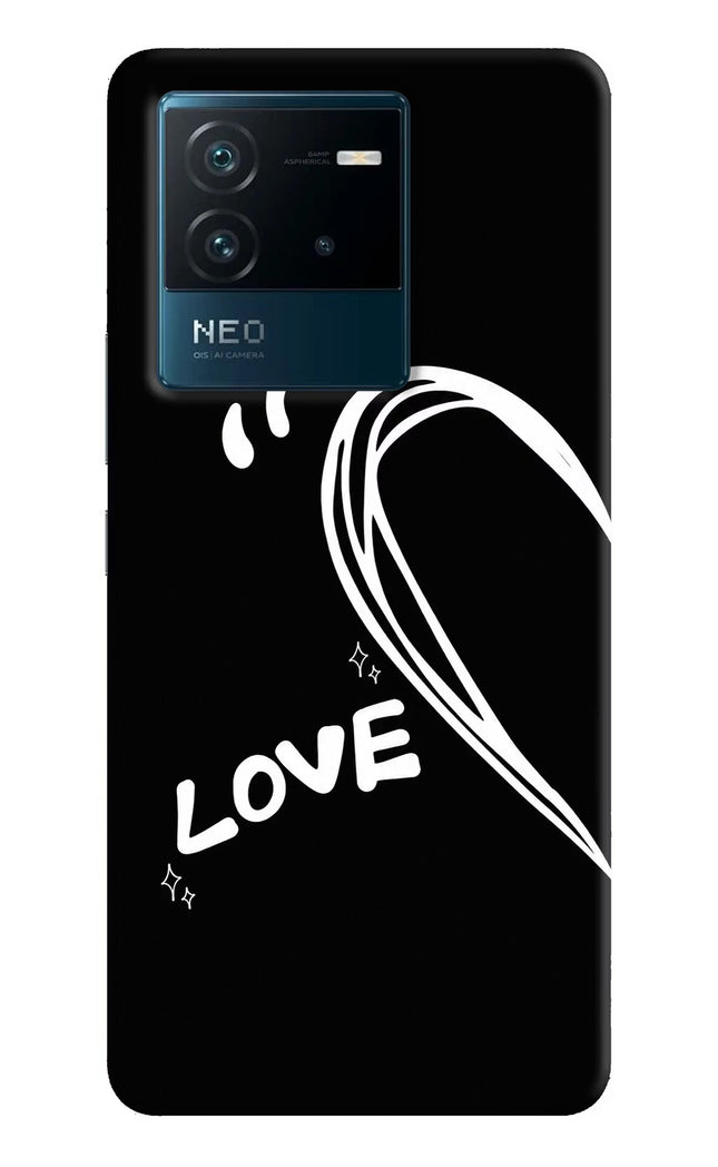 Love Line IQOO Neo 6 5G Hard Case Back Cover by Casekaro