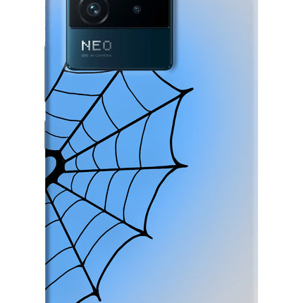 Blue Web IQOO Neo 6 5G Hard Case Back Cover by Casekaro