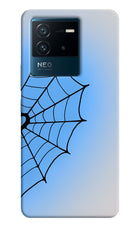 Blue Web IQOO Neo 6 5G Hard Case Back Cover by Casekaro