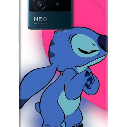 Stitch Hug IQOO Neo 6 5G Hard Case Back Cover by Casekaro