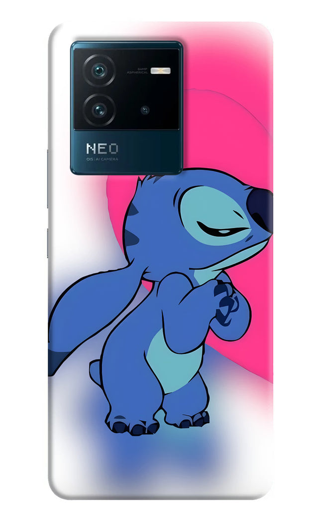 Stitch Hug IQOO Neo 6 5G Hard Case Back Cover by Casekaro