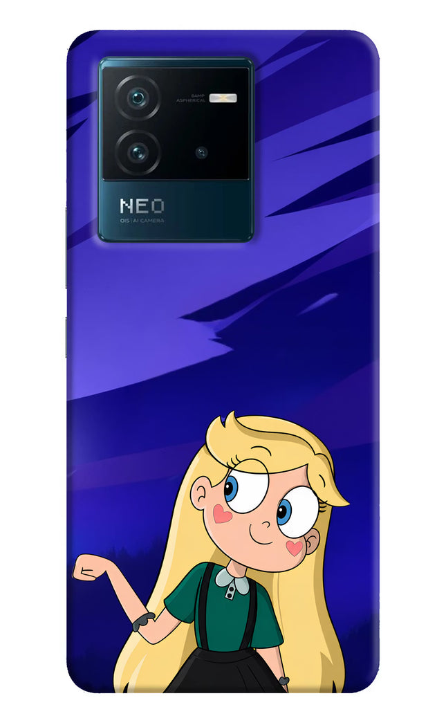 Star Glow IQOO Neo 6 5G Hard Case Back Cover by Casekaro
