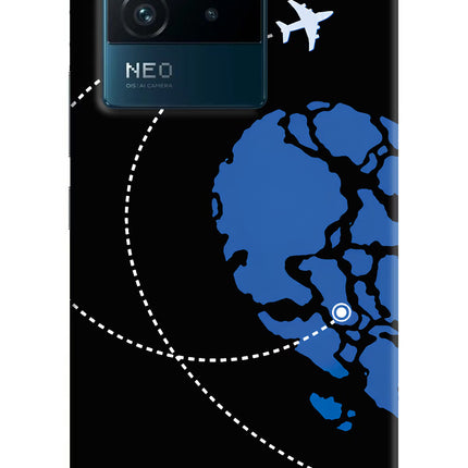 Love Orbit IQOO Neo 6 5G Hard Case Back Cover by Casekaro