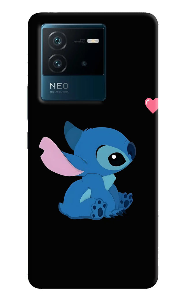 Stitch Crush IQOO Neo 6 5G Hard Case Back Cover by Casekaro