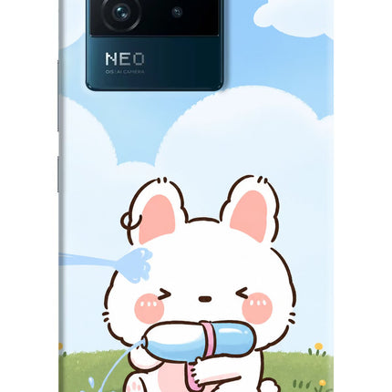 Bunny Treat IQOO Neo 6 5G Hard Case Back Cover by Casekaro