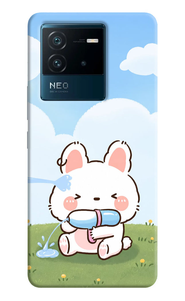 Bunny Treat IQOO Neo 6 5G Hard Case Back Cover by Casekaro