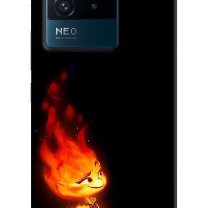 Ember Flame IQOO Neo 6 5G Hard Case Back Cover by Casekaro