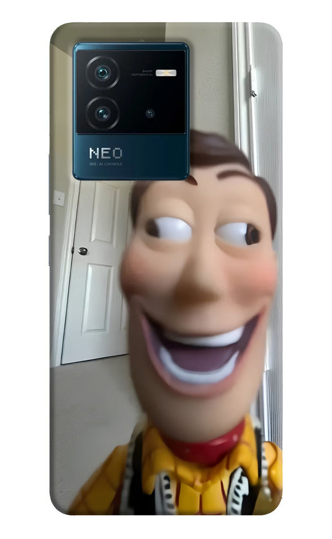 Side Eye Woody IQOO Neo 6 5G Hard Case Back Cover by Casekaro
