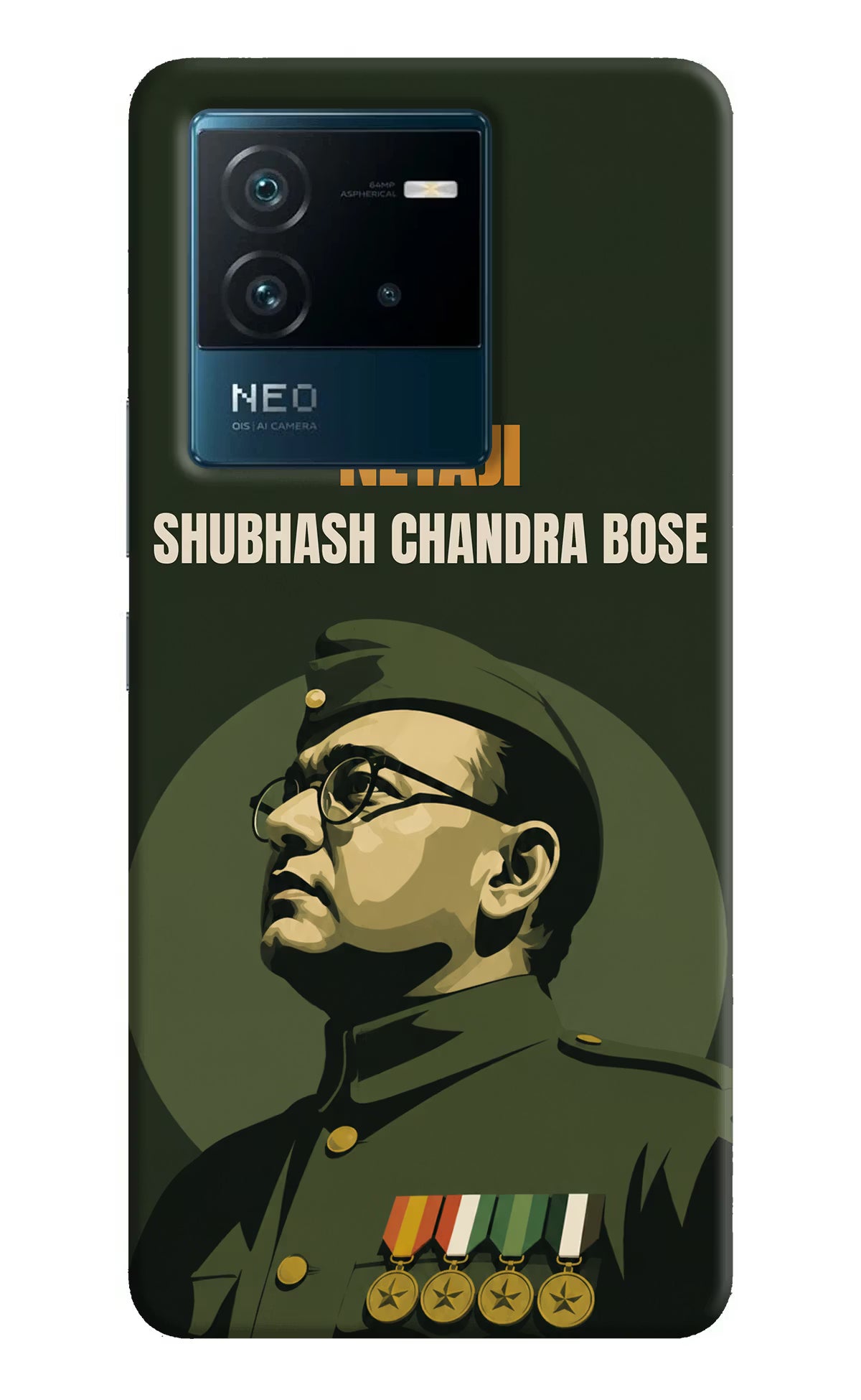Netaji Legacy IQOO Neo 6 5G Back Cover