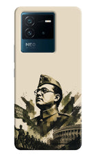 Netaji Rising IQOO Neo 6 5G Hard Case Back Cover by Casekaro