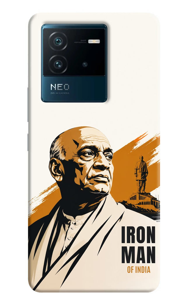 Sardar Patel Iron Will IQOO Neo 6 5G Hard Case Back Cover by Casekaro