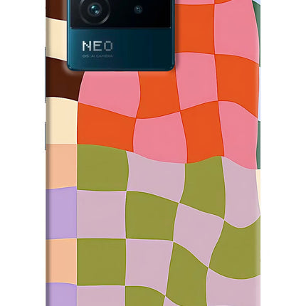 Wavy Grid IQOO Neo 6 5G Back Cover