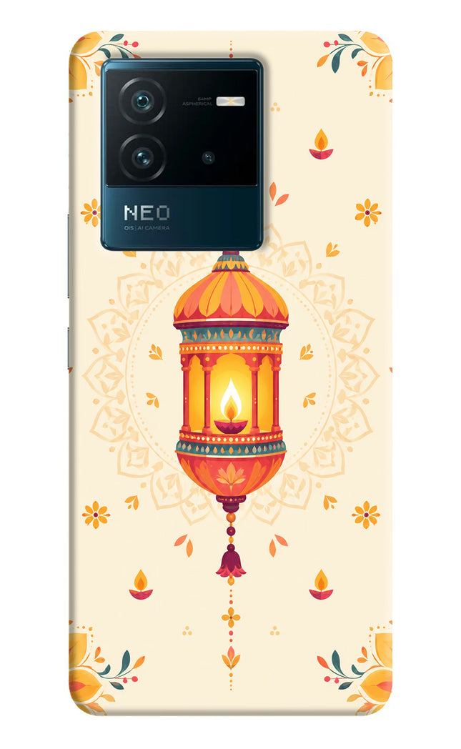 Golden Lantern IQOO Neo 6 5G Hard Case Back Cover by Casekaro