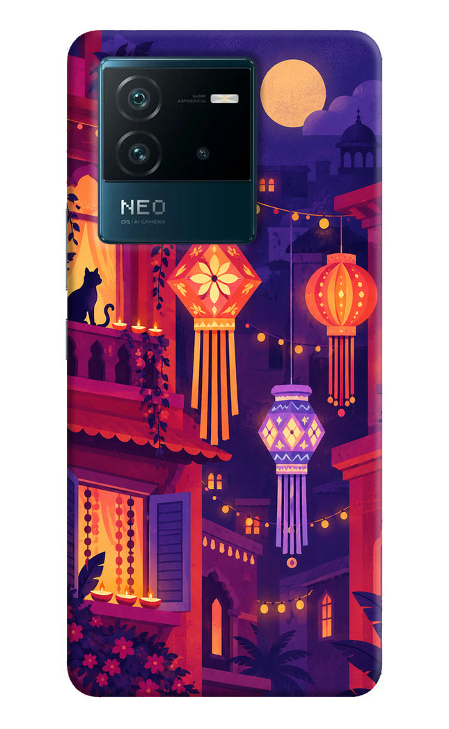Lantern Lane IQOO Neo 6 5G Hard Case Back Cover by Casekaro