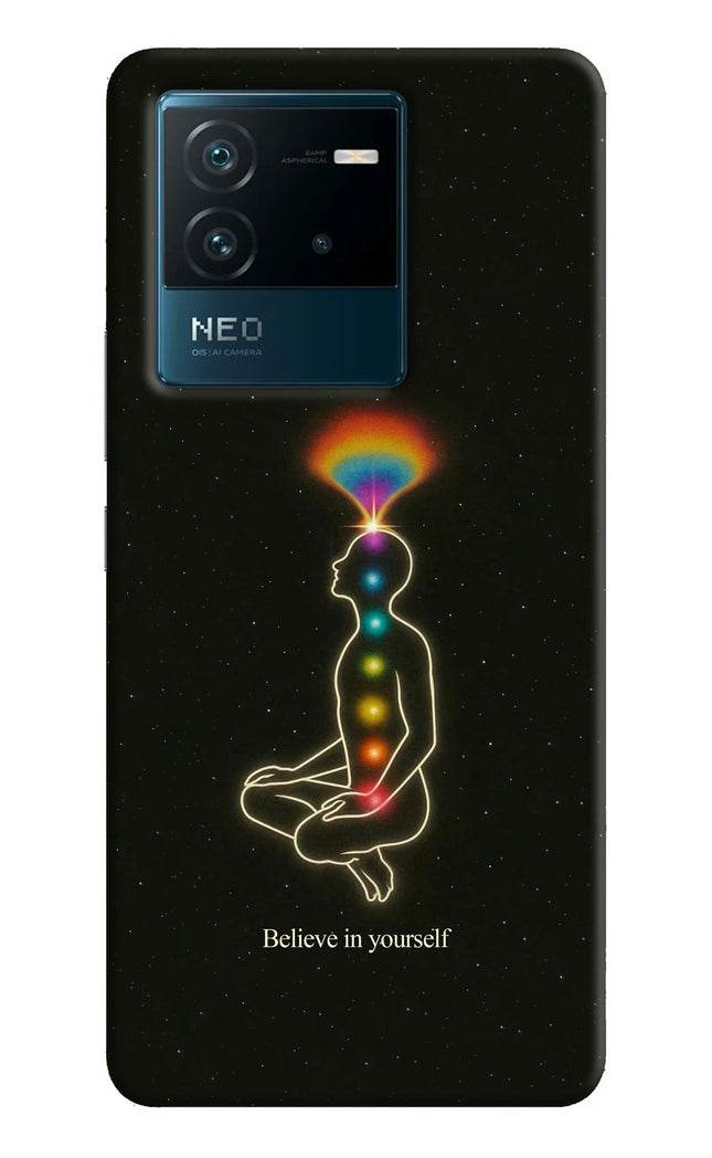 Believe in yourself IQOO Neo 6 5G Hard Case Back Cover by Casekaro