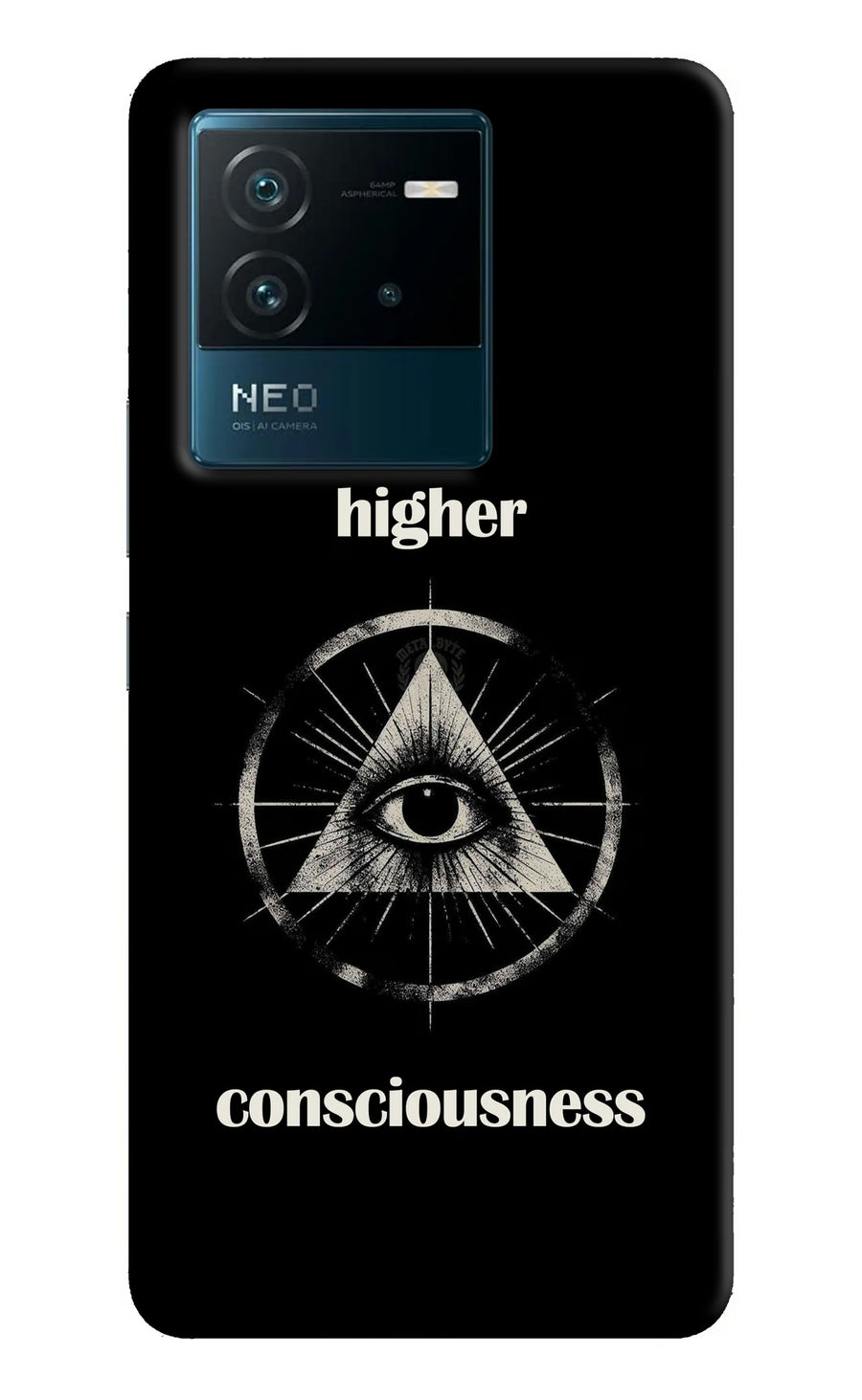 Illuminati Eye IQOO Neo 6 5G Back Cover, Hard case