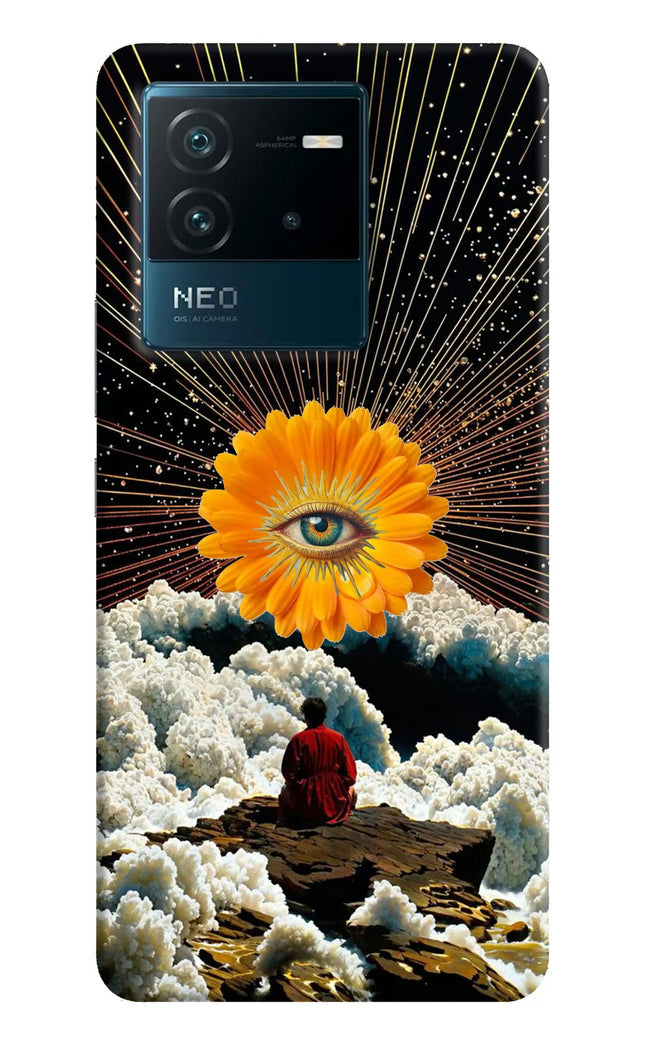 Cosmic Flower IQOO Neo 6 5G Hard Case Back Cover by Casekaro