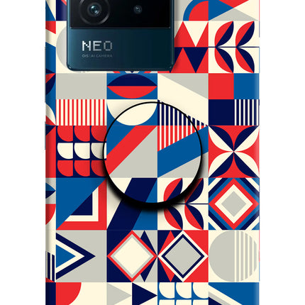 Colorful Pattern IQOO Neo 6 5G Pop Case by Casekaro