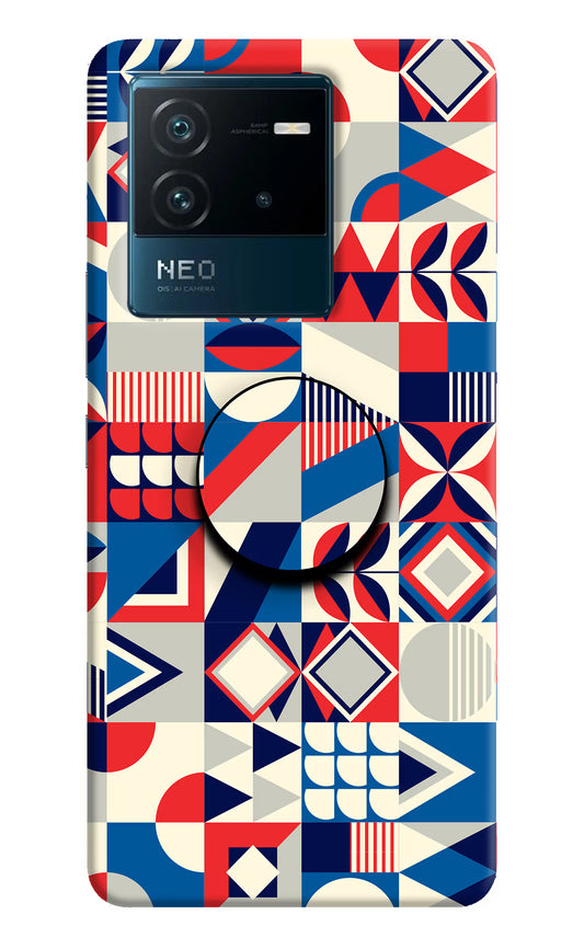 Colorful Pattern IQOO Neo 6 5G Pop Case by Casekaro