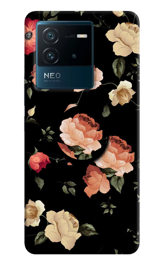 Flowers IQOO Neo 6 5G Pop Case by Casekaro
