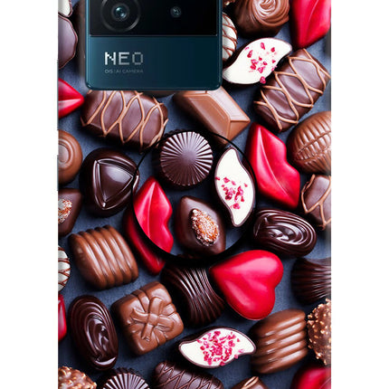 Chocolates IQOO Neo 6 5G Pop Case by Casekaro