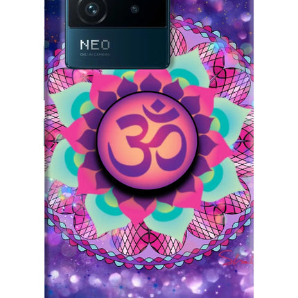 Om Purple IQOO Neo 6 5G Pop Case by Casekaro
