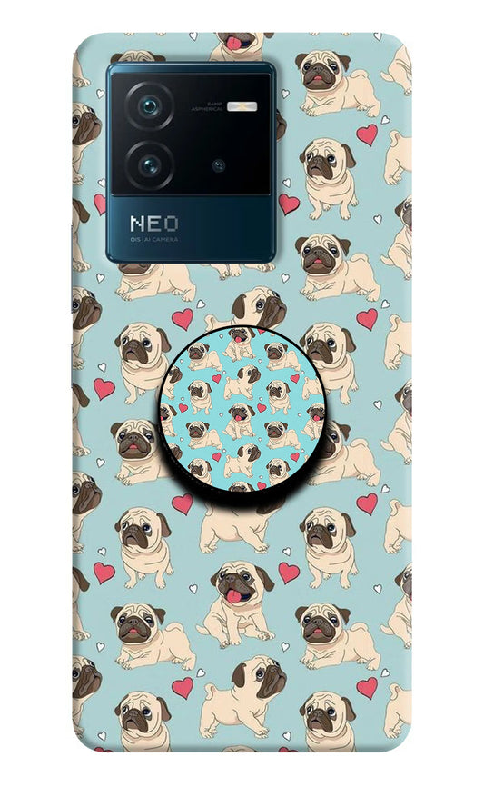 Pug Dog IQOO Neo 6 5G Pop Case by Casekaro