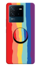 Rainbow IQOO Neo 6 5G Pop Case by Casekaro