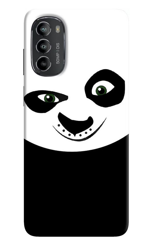 Panda Moto G82 5G Hard Case Back Cover by Casekaro