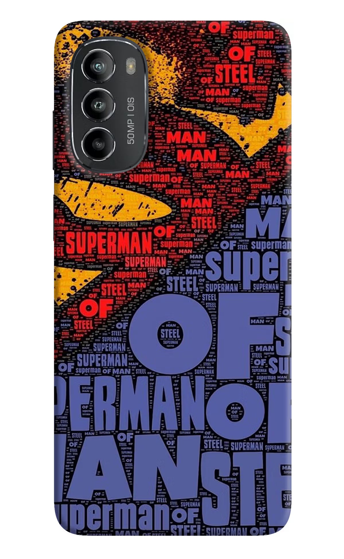Superman Moto G82 5G Hard Case Back Cover by Casekaro