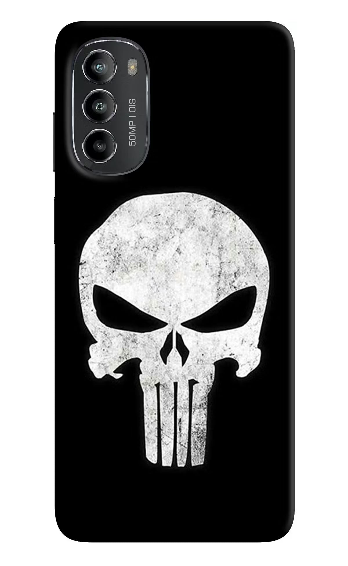 Punisher Skull Moto G82 5G Hard Case Back Cover by Casekaro