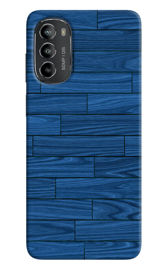 Wooden Texture Moto G82 5G Hard Case Back Cover by Casekaro