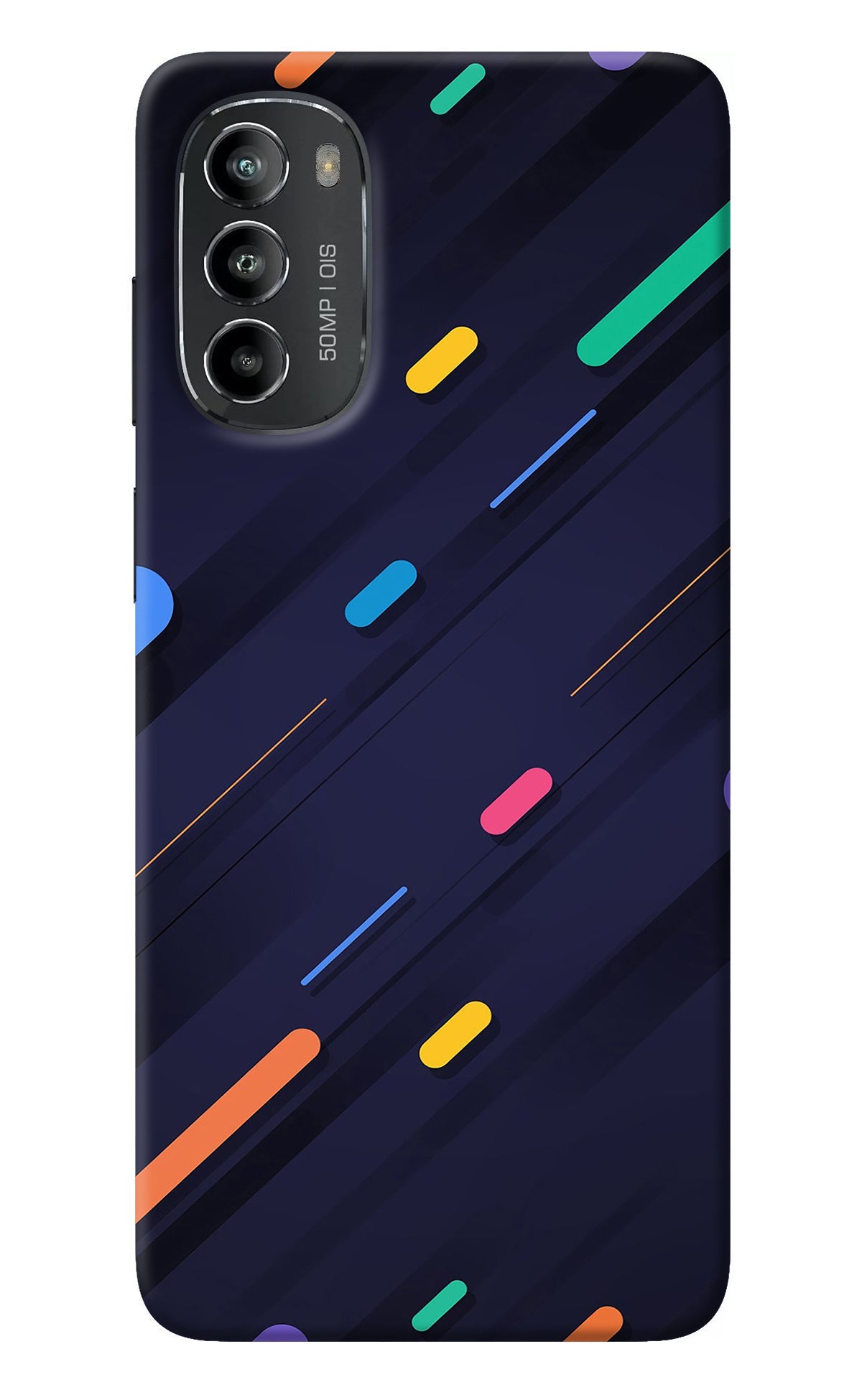 Abstract Design Moto G82 5G Back Cover