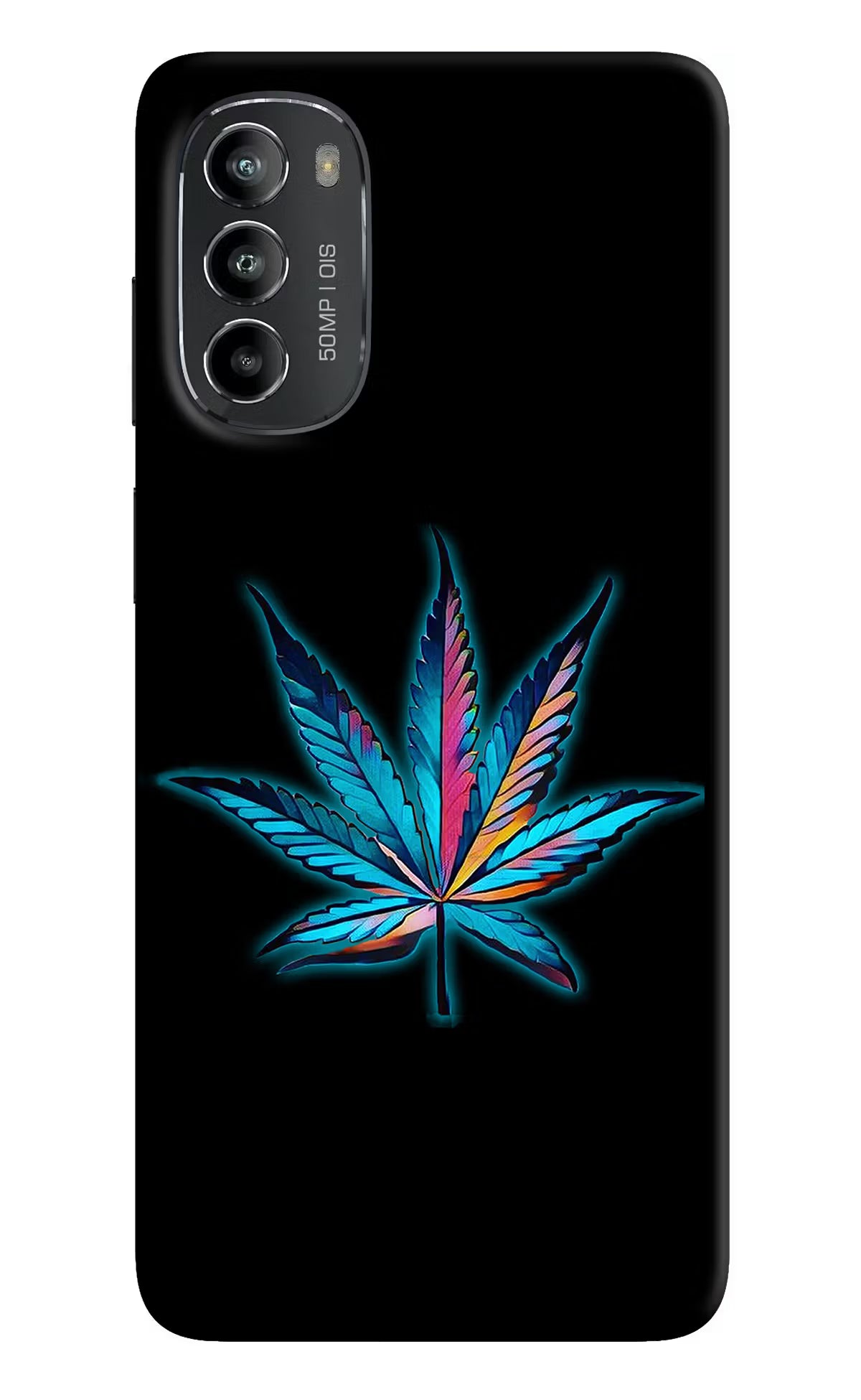 Weed Moto G82 5G Hard Case Back Cover by Casekaro