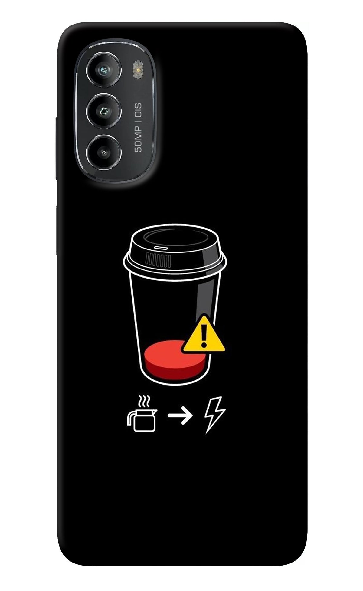 Coffee Moto G82 5G Back Cover